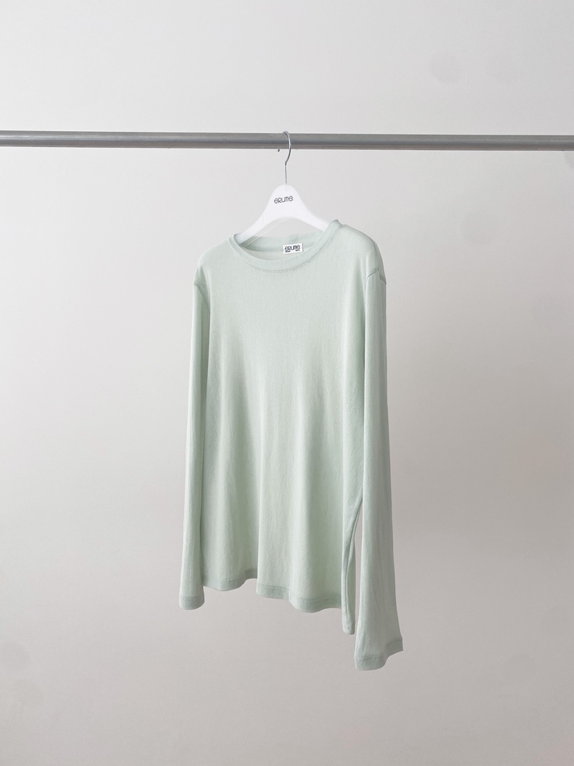 ERUME韓國直郵女士新品休閑人氣26春夏26夏季推薦長袖T恤ERUME長袖T恤圖色2
