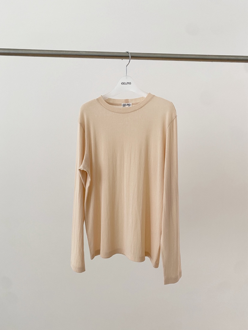 ERUME韓國直郵女士新品休閑人氣26春夏26夏季推薦長袖T恤ERUME長袖T恤圖色4