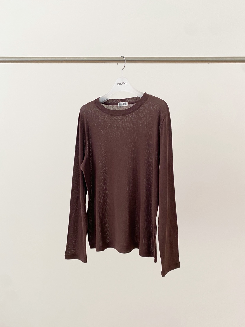 ERUME韓國直郵女士新品休閑人氣26春夏26夏季推薦長袖T恤ERUME長袖T恤圖色5