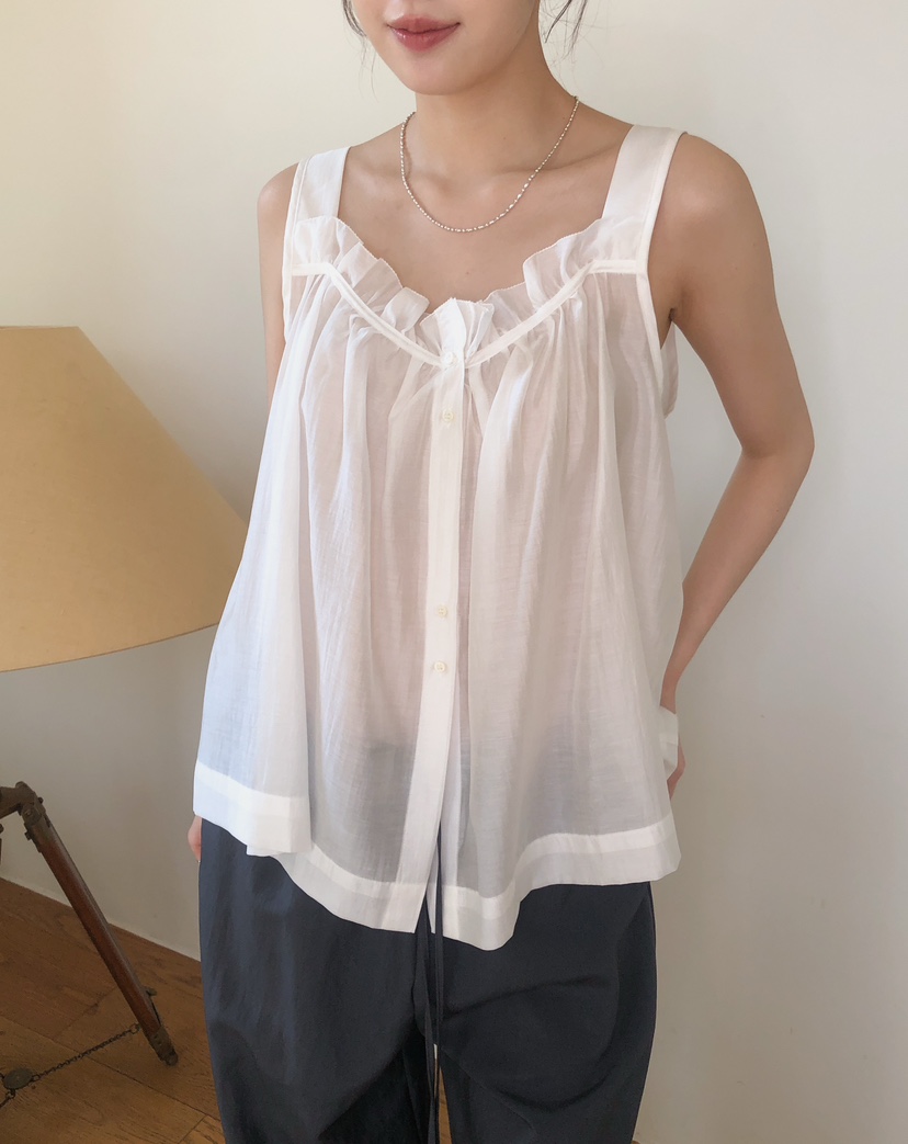 ERUME韓國代購女裝新款26春夏熱賣時尚26夏季職業吊帶背心ERUME吊帶/背心