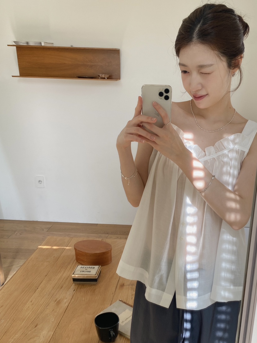 ERUME韓國代購女裝新款26春夏熱賣時尚26夏季職業吊帶背心ERUME吊帶/背心