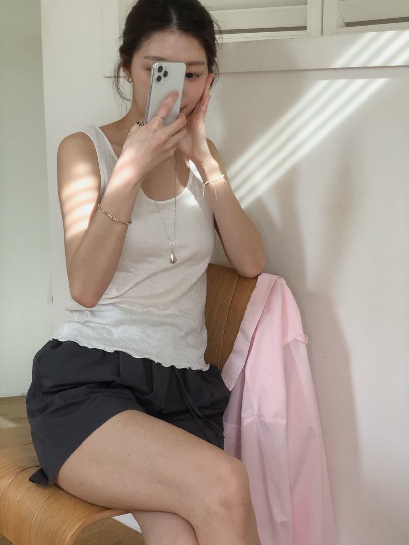 ERUME韓國直郵女士新品熱賣推薦休閑26春夏26夏季吊帶背心ERUME吊帶/背心