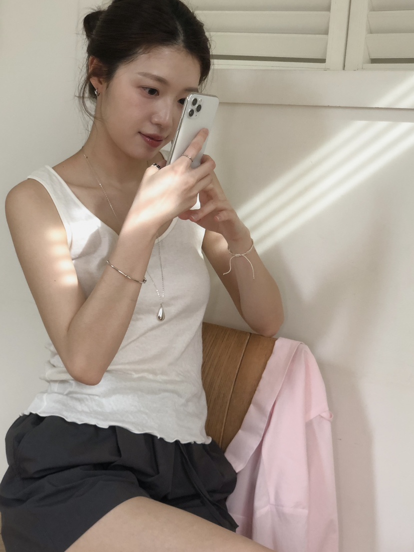 ERUME韓國直郵女士新品熱賣推薦休閑26春夏26夏季吊帶背心ERUME吊帶/背心