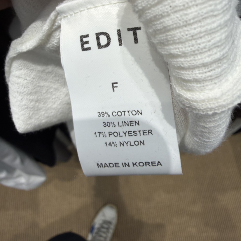 EDIT韓國直郵女士新品人氣休閑熱賣職業時尚26春夏針織衫EDIT針織衫