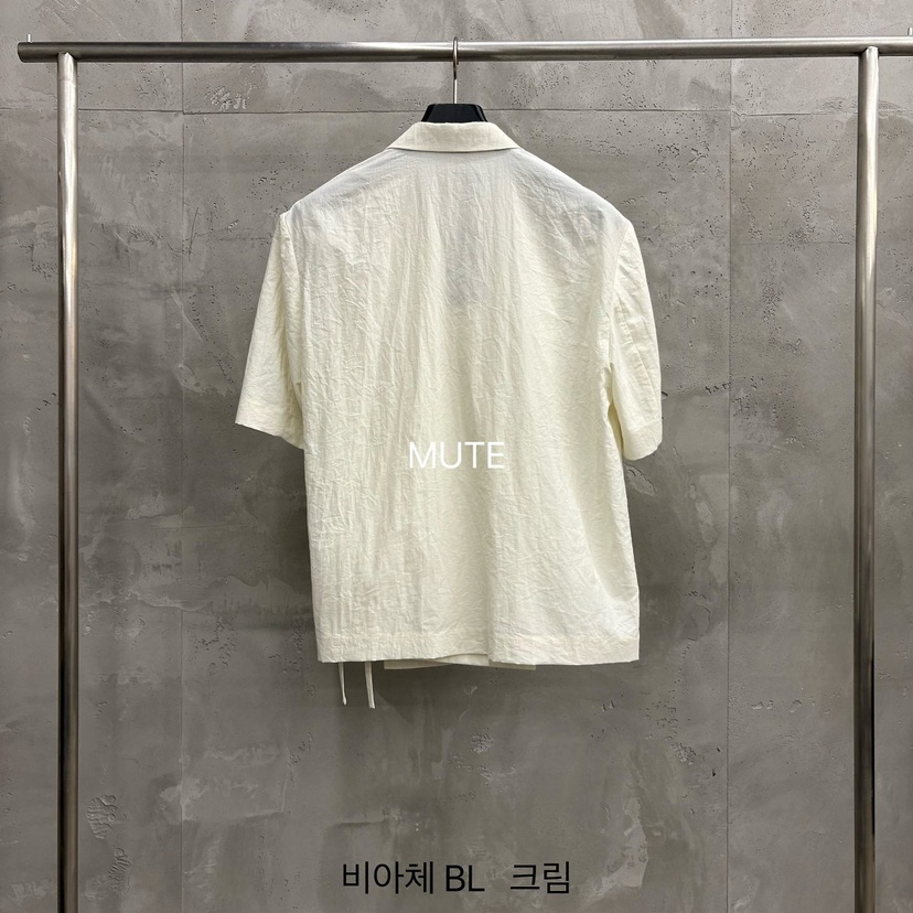 MUTE-P韓國東大門代購女士新款26春夏推薦人氣襯衫蕾絲衫MUTE襯衫/蕾絲衫