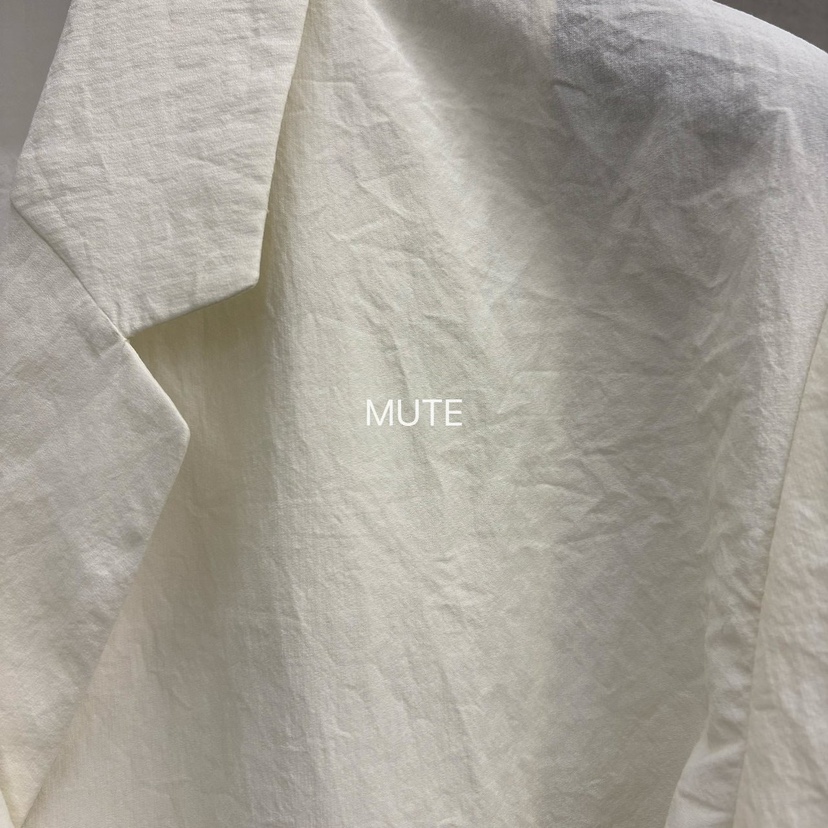 MUTE-P韓國東大門代購女士新款26春夏推薦人氣襯衫蕾絲衫MUTE襯衫/蕾絲衫