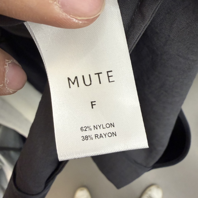 MUTE-P韓國東大門代購女士新款26春夏推薦人氣襯衫蕾絲衫MUTE襯衫/蕾絲衫