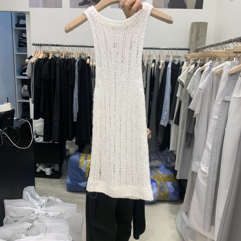 RECOVER東大門實拍韓國女裝新品休閑26春夏職業吊帶背心棉質RECOVER/MOMENT吊帶/背心