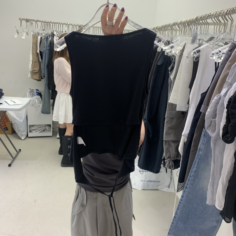 PADO韓國直郵女士新品推薦26春夏職業26夏季時尚吊帶背心PADO吊帶/背心