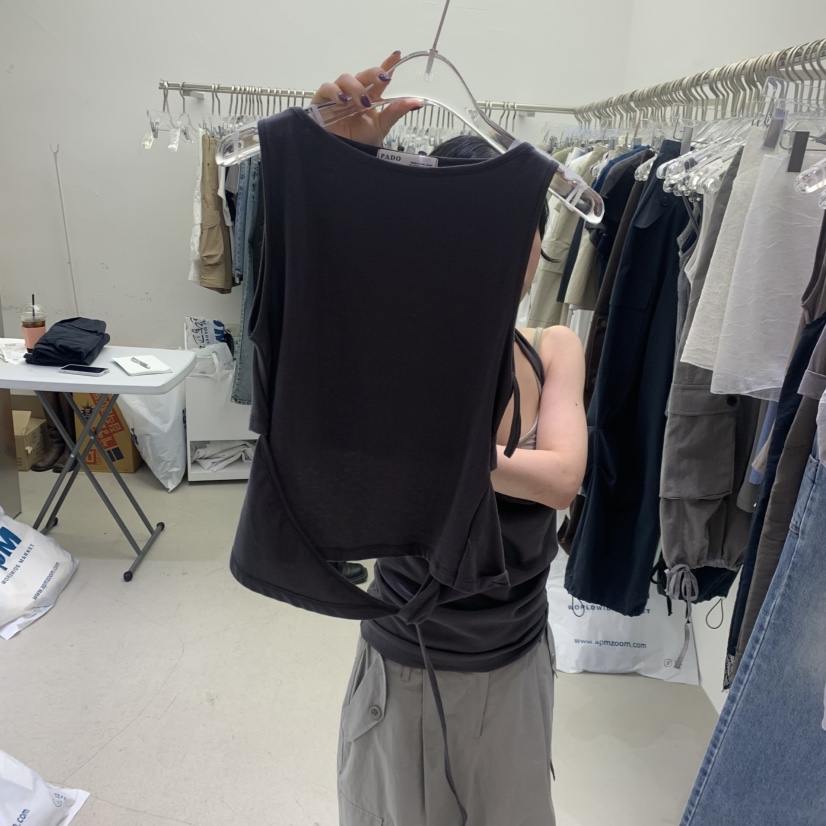 PADO韓國直郵女士新品推薦26春夏職業26夏季時尚吊帶背心PADO吊帶/背心圖色3