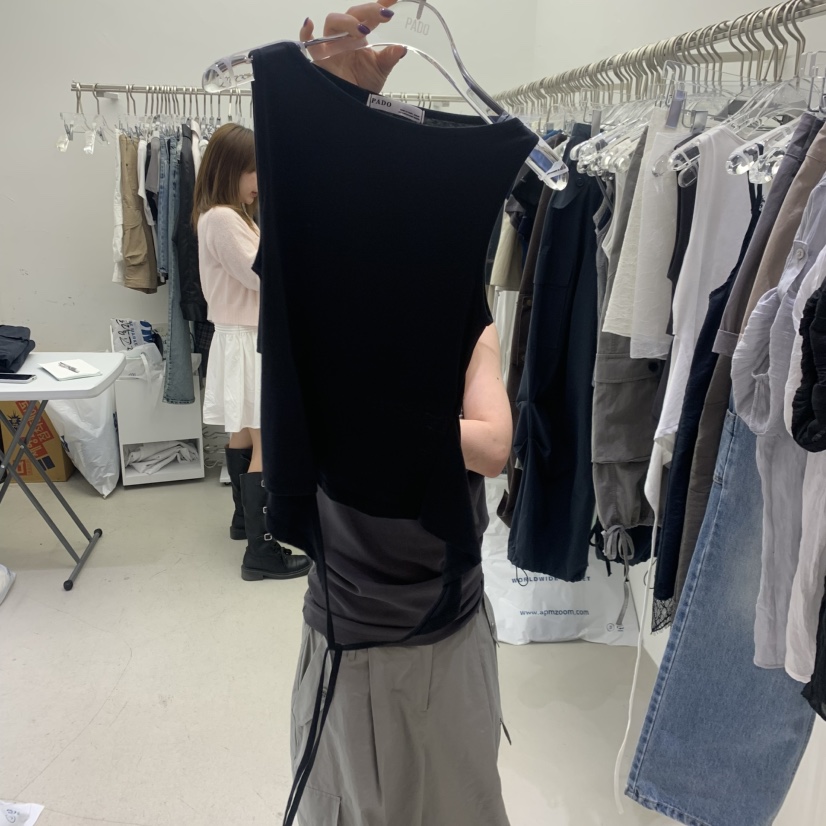 PADO韓國直郵女士新品推薦26春夏職業26夏季時尚吊帶背心PADO吊帶/背心圖色4