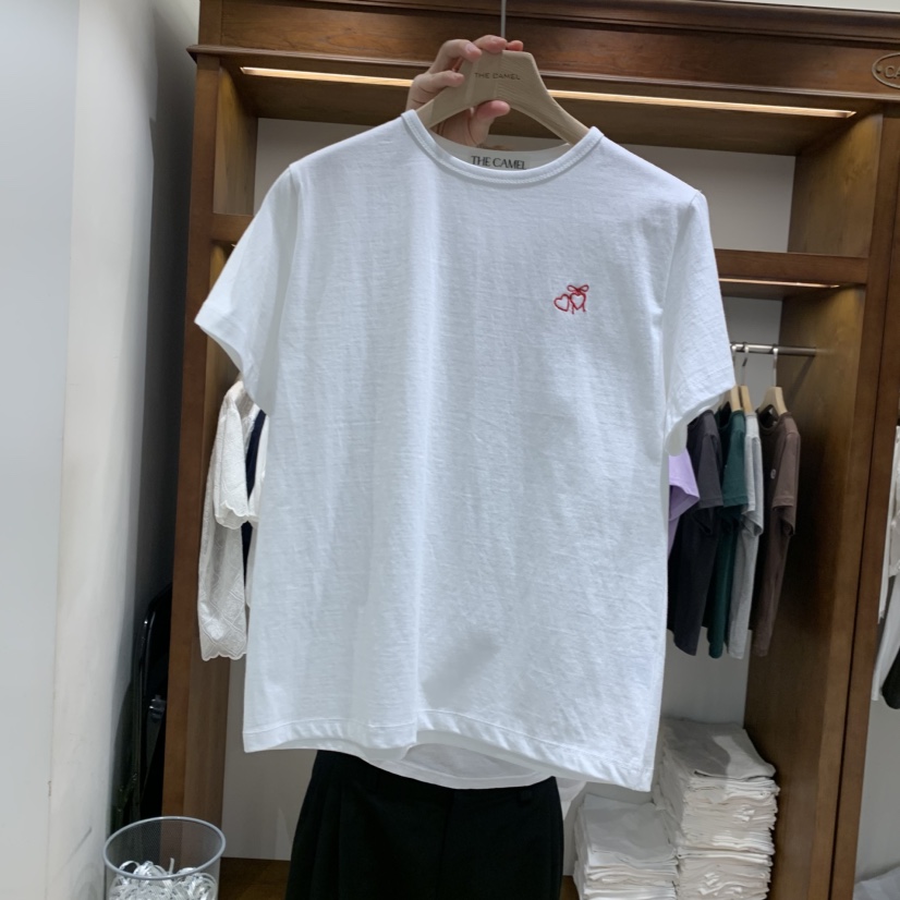 THE CAMEL東大門實拍韓國女裝新款休閑T恤the came_l 家T恤圖色3