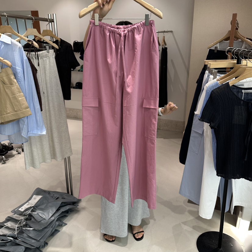 ANDMORE BUTTON韓國東大門代購女裝新品26春夏時尚休閑褲ANDMORE BUTTON休閑褲圖色2