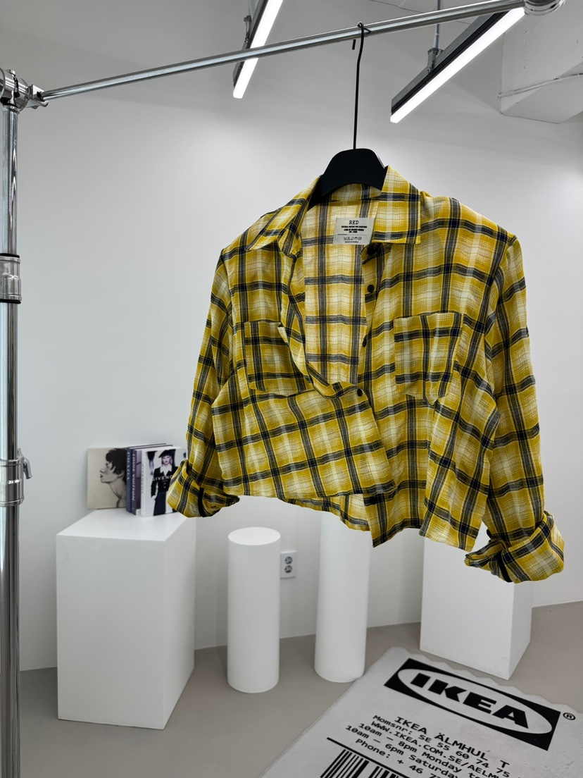 RED-A東大門實拍韓國女裝新款休閑推薦時尚熱賣襯衫蕾絲衫RED-A襯衫/蕾絲衫圖色1