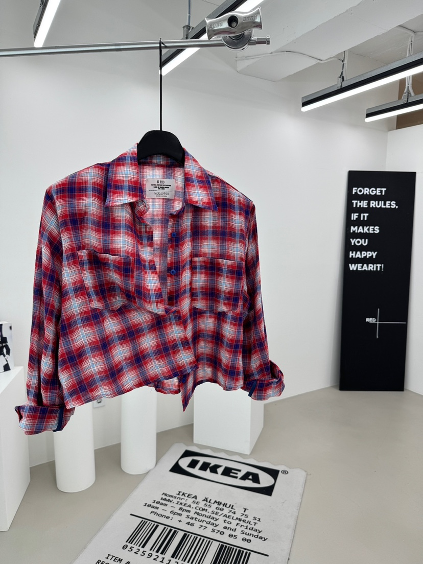 RED-A東大門實拍韓國女裝新款休閑推薦時尚熱賣襯衫蕾絲衫RED-A襯衫/蕾絲衫圖色2