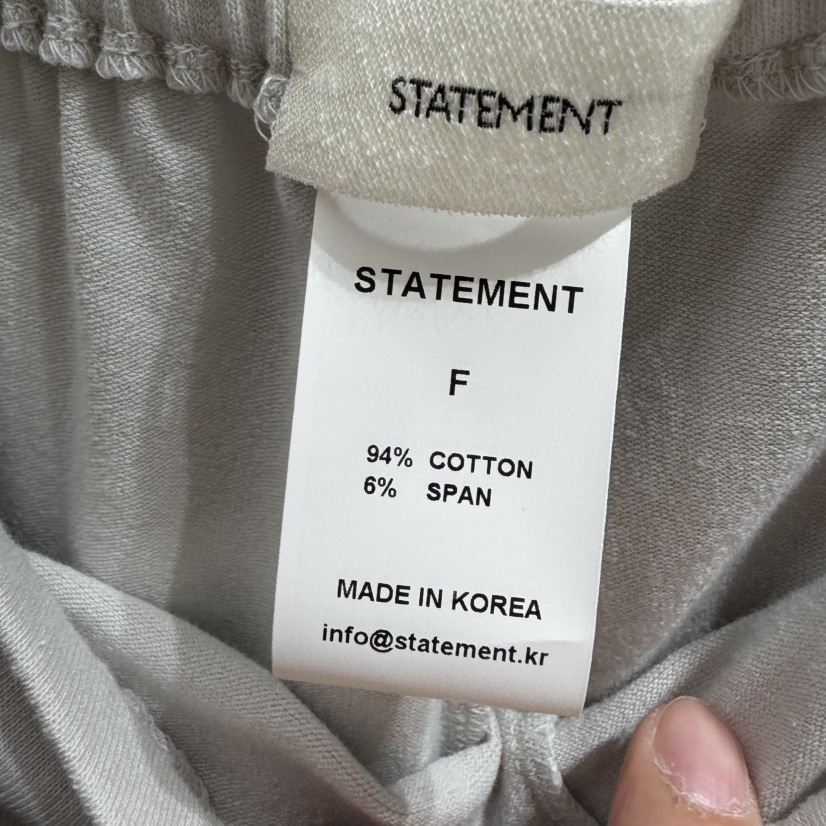 STATEMENT東大門實拍韓國女士新款休閑職業26夏季26春夏休閑褲STATEMENT休閑褲