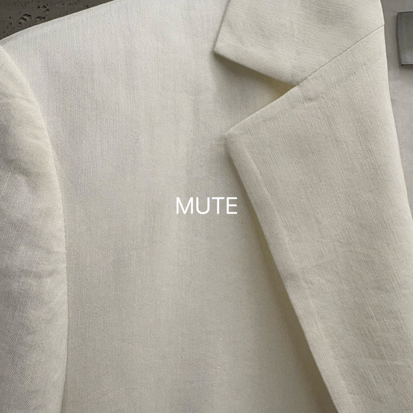 MUTE-P韓國直郵女士新款休閑26春夏熱賣推薦人氣職業夾克MUTE夾克