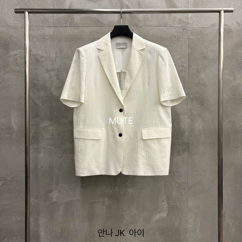 MUTE-P韓國直郵女士新款休閑26春夏熱賣推薦人氣職業夾克MUTE夾克圖色1
