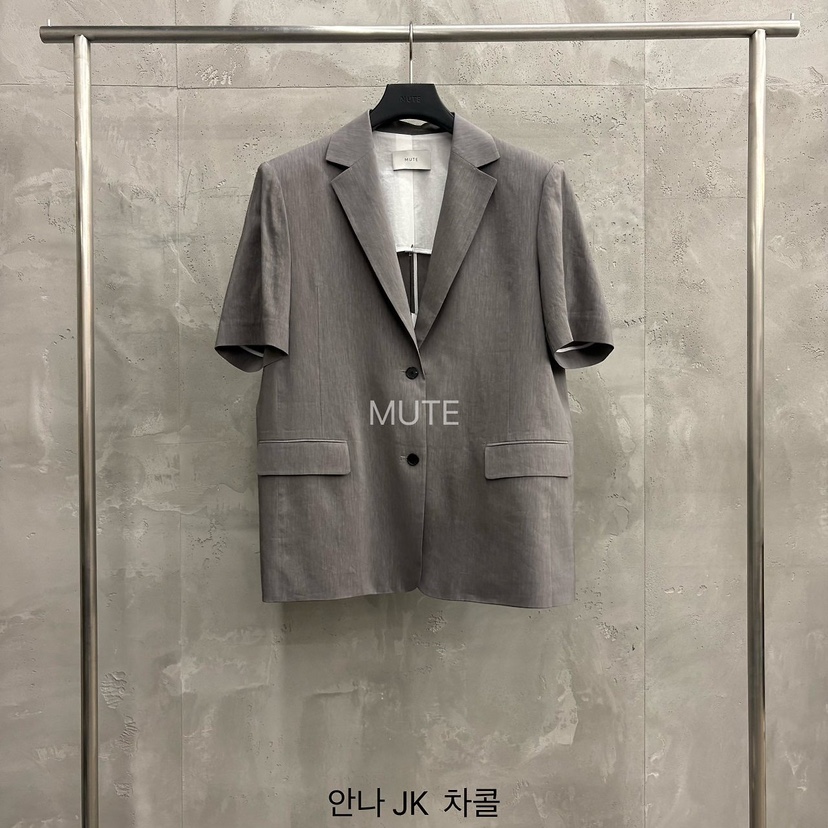 MUTE-P韓國直郵女士新款休閑26春夏熱賣推薦人氣職業夾克MUTE夾克圖色2