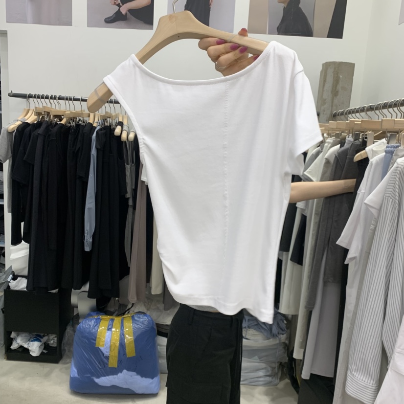 RECOVER韓國直郵實拍女裝新品熱賣26春夏休閑26夏季時尚T恤RECOVER/MOMENTT恤