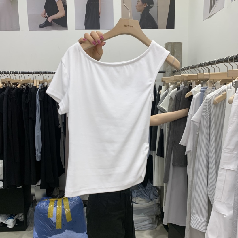 RECOVER韓國直郵實拍女裝新品熱賣26春夏休閑26夏季時尚T恤RECOVER/MOMENTT恤圖色1