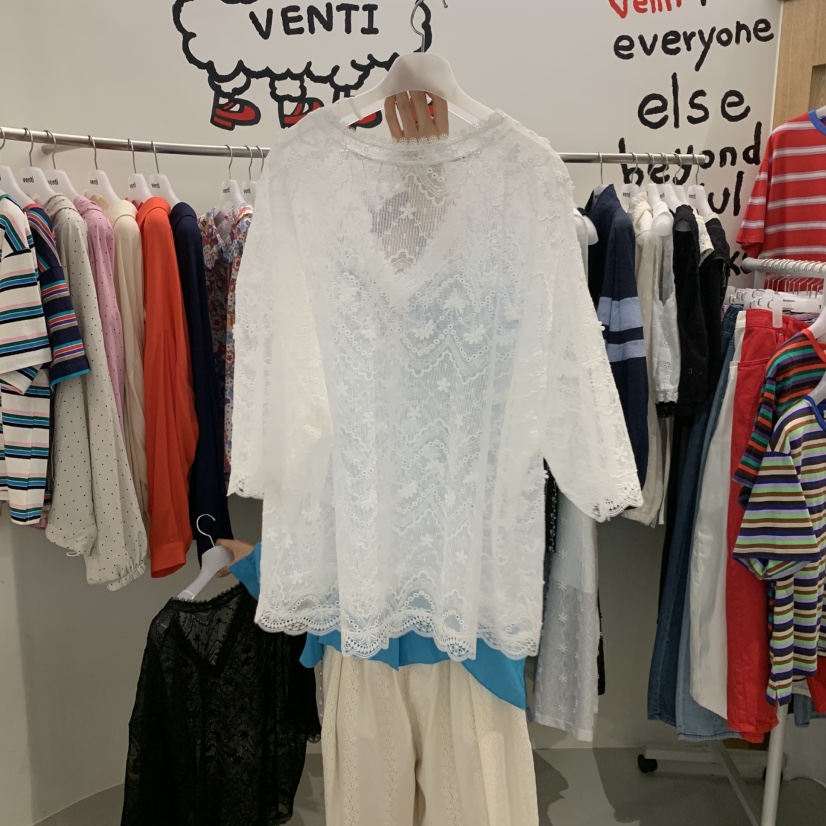 VENTI韓國直郵女裝新品推薦職業熱賣26夏季26春夏時尚T恤VENTIT恤