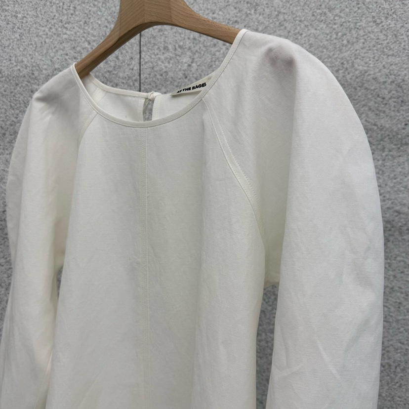 AT THE BAGEL韓國直郵女士新款推薦26春夏休閑襯衫蕾絲衫AT THE BAGEL襯衫/蕾絲衫