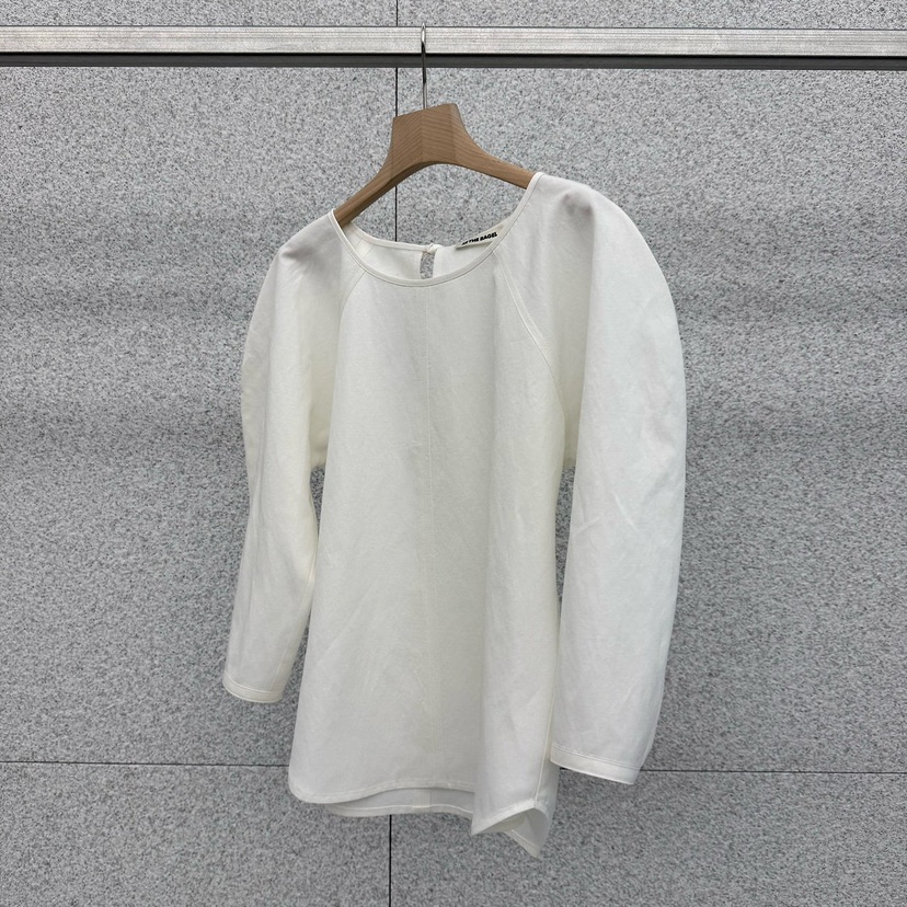 AT THE BAGEL韓國直郵女士新款推薦26春夏休閑襯衫蕾絲衫AT THE BAGEL襯衫/蕾絲衫圖色1