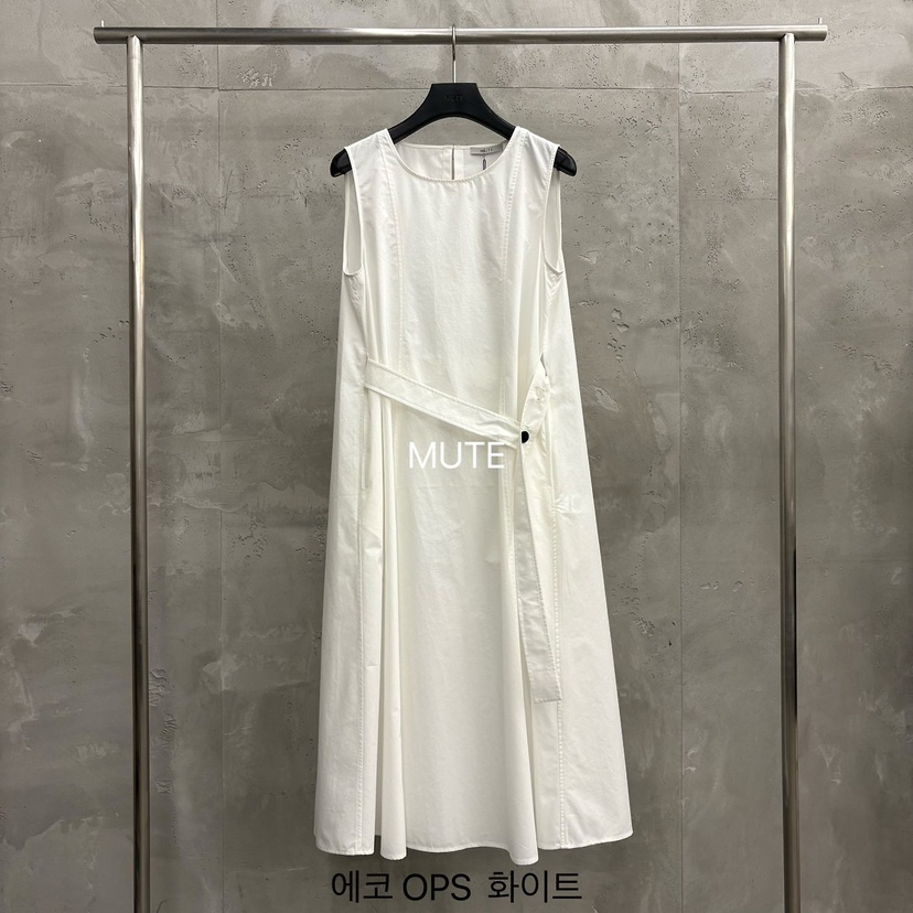 MUTE-P韓國直郵女裝新款職業熱賣26夏季26春夏休閑連衣裙MUTE連衣裙圖色1