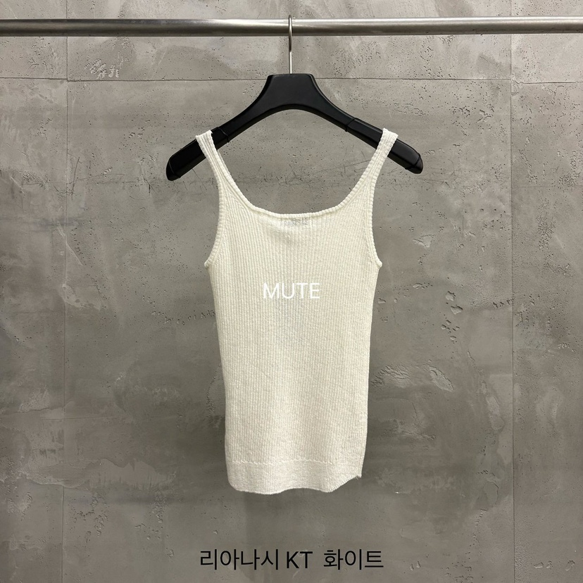 MUTE-P東大門實拍韓國女裝新款推薦熱賣休閑26春夏吊帶背心MUTE吊帶/背心