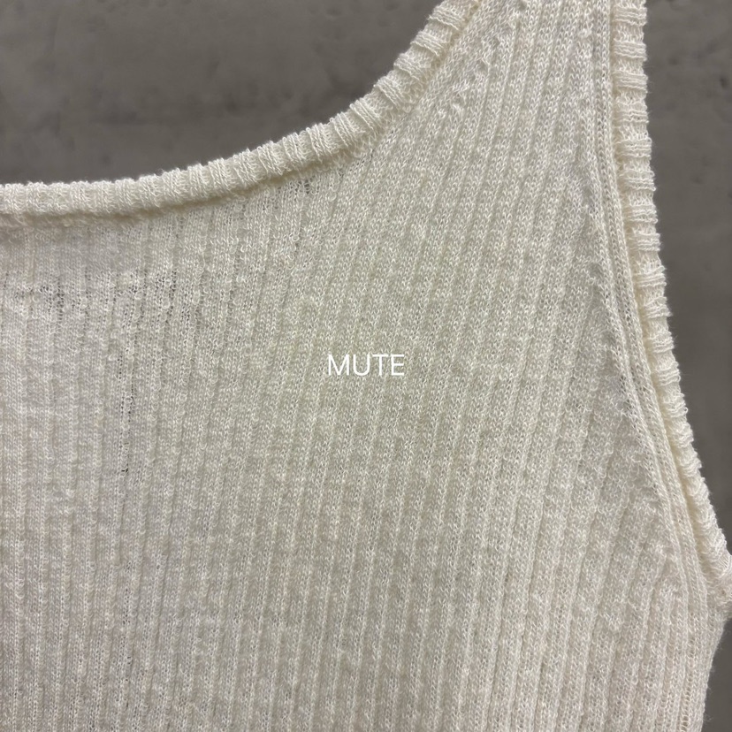 MUTE-P東大門實拍韓國女裝新款推薦熱賣休閑26春夏吊帶背心MUTE吊帶/背心