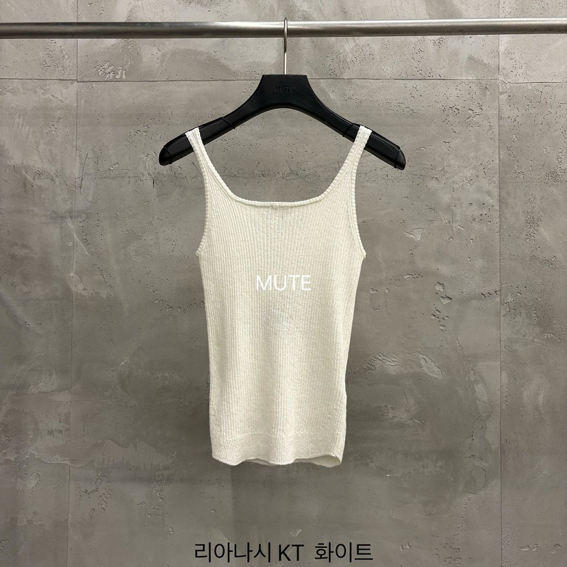 MUTE-P東大門實拍韓國女裝新款推薦熱賣休閑26春夏吊帶背心MUTE吊帶/背心圖色1