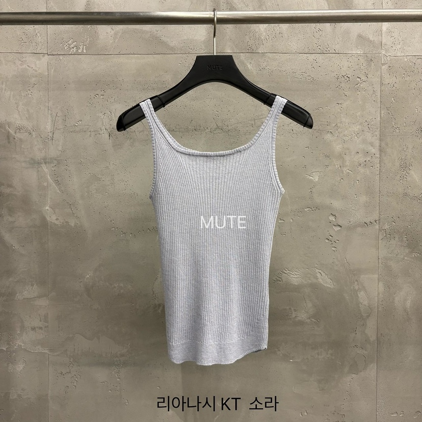 MUTE-P東大門實拍韓國女裝新款推薦熱賣休閑26春夏吊帶背心MUTE吊帶/背心圖色3