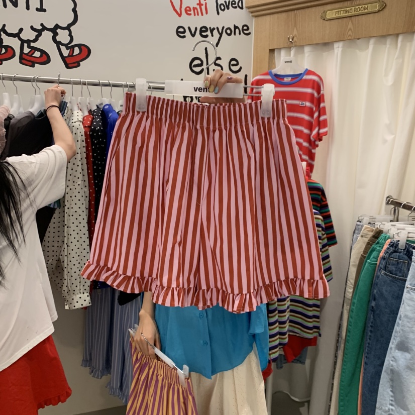 VENTI韓國直郵女裝新款26夏季人氣休閑26春夏時尚推薦短褲VENTI短褲圖色1