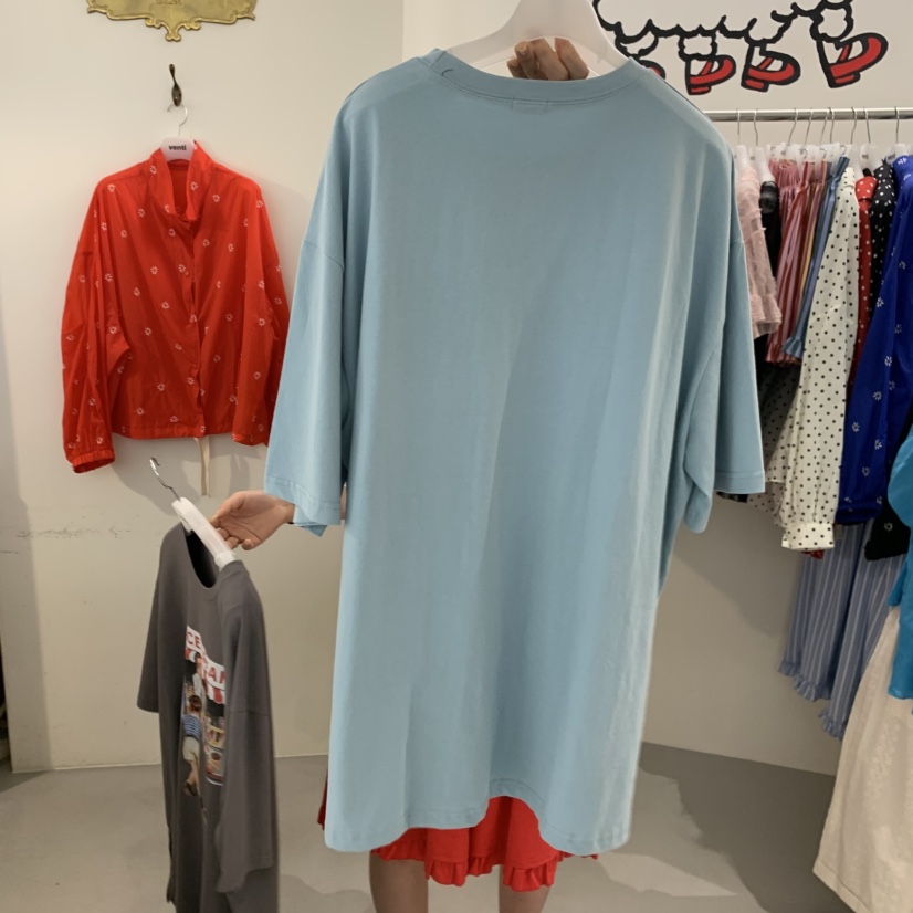 VENTI韓國直郵女士新款休閑人氣熱賣時尚26春夏職業推薦T恤VENTIT恤