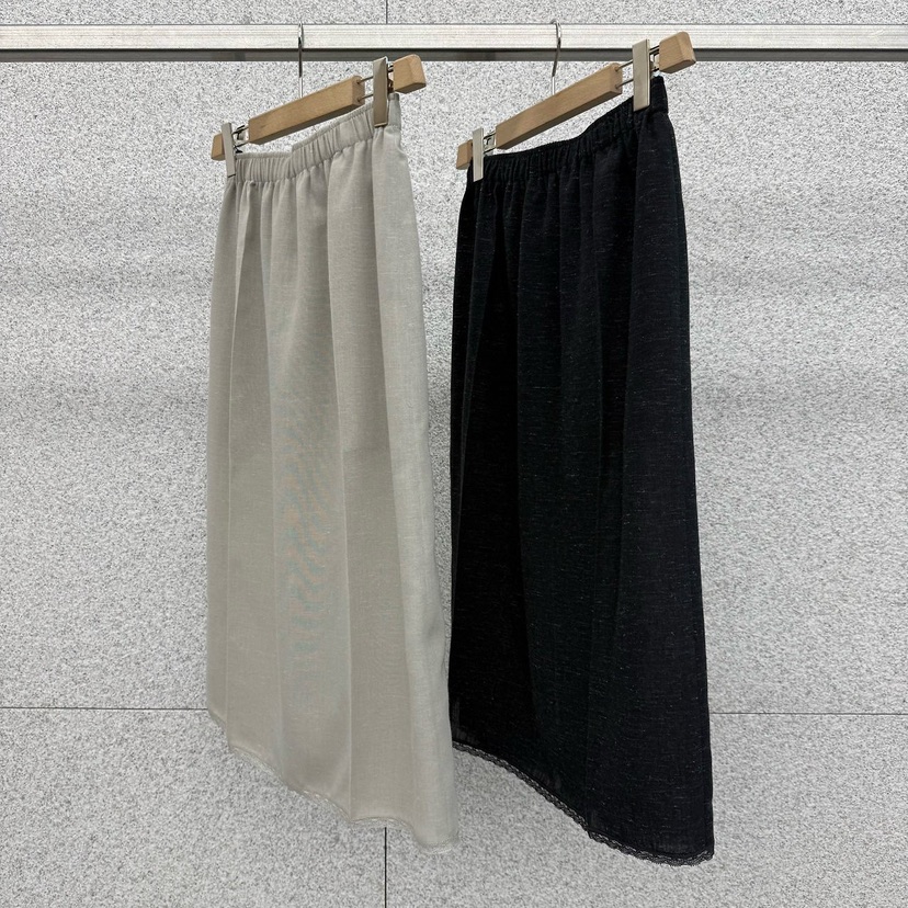 AT THE BAGEL韓國直郵實拍女裝新款職業推薦半身裙中短裙AT THE BAGEL半身裙/中短裙