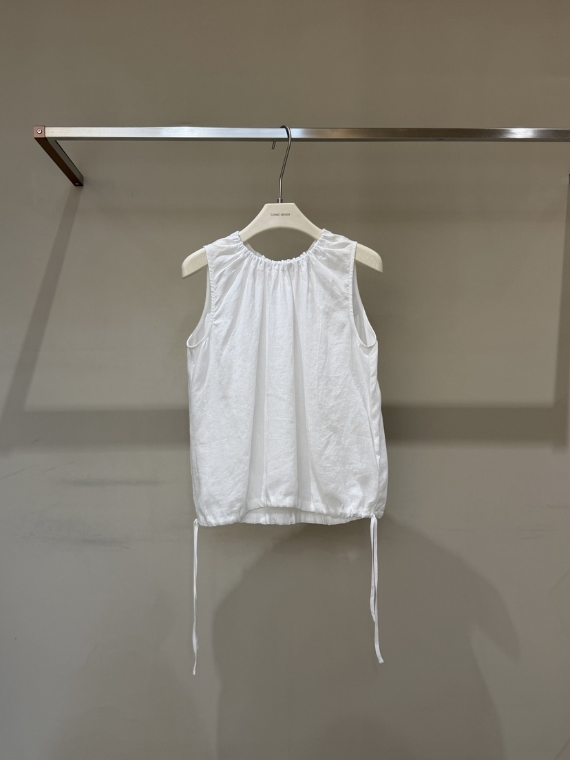 LIMED SPRUCE韓國東大門代購女士新品人氣吊帶背心亞麻布絲質Limed Spruce吊帶/背心圖色1