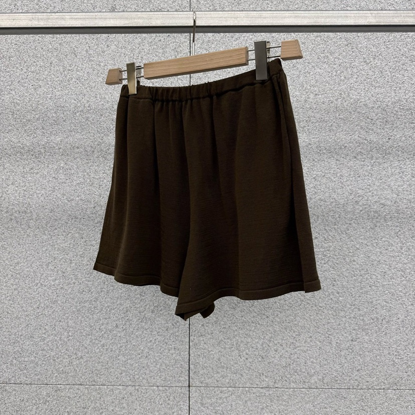 AT THE BAGEL韓國東大門直郵女裝新品熱賣26春夏26夏季短褲AT THE BAGEL短褲圖色3棕色