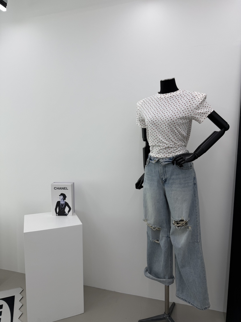 RED-A韓國直郵女裝新品熱賣推薦26夏季人氣職業時尚休閑T恤RED-AT恤