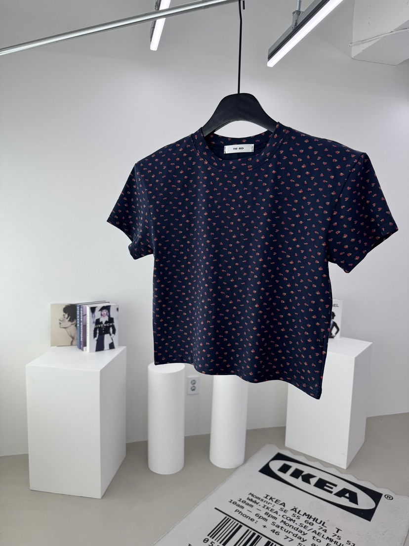 RED-A韓國直郵女裝新品熱賣推薦26夏季人氣職業時尚休閑T恤RED-AT恤圖色2