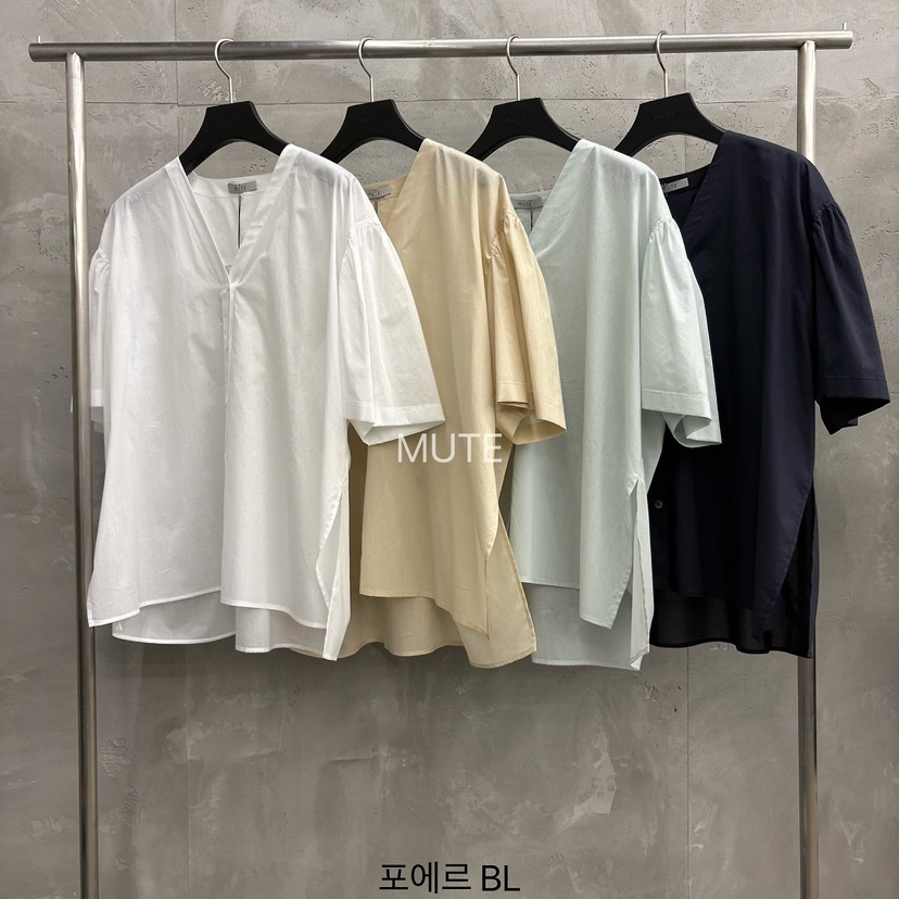 MUTE-P韓國東大門直郵女士新品推薦人氣26夏季襯衫蕾絲衫MUTE襯衫/蕾絲衫