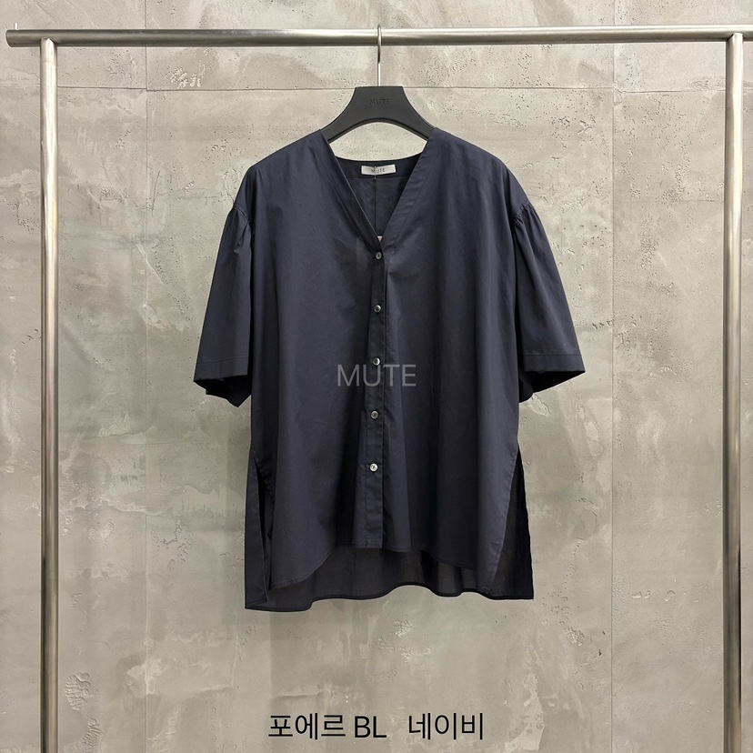 MUTE-P韓國東大門直郵女士新品推薦人氣26夏季襯衫蕾絲衫MUTE襯衫/蕾絲衫圖色4