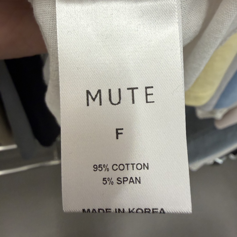 MUTE-P東大門實拍韓國女士新款推薦職業人氣熱賣26夏季T恤MUTET恤
