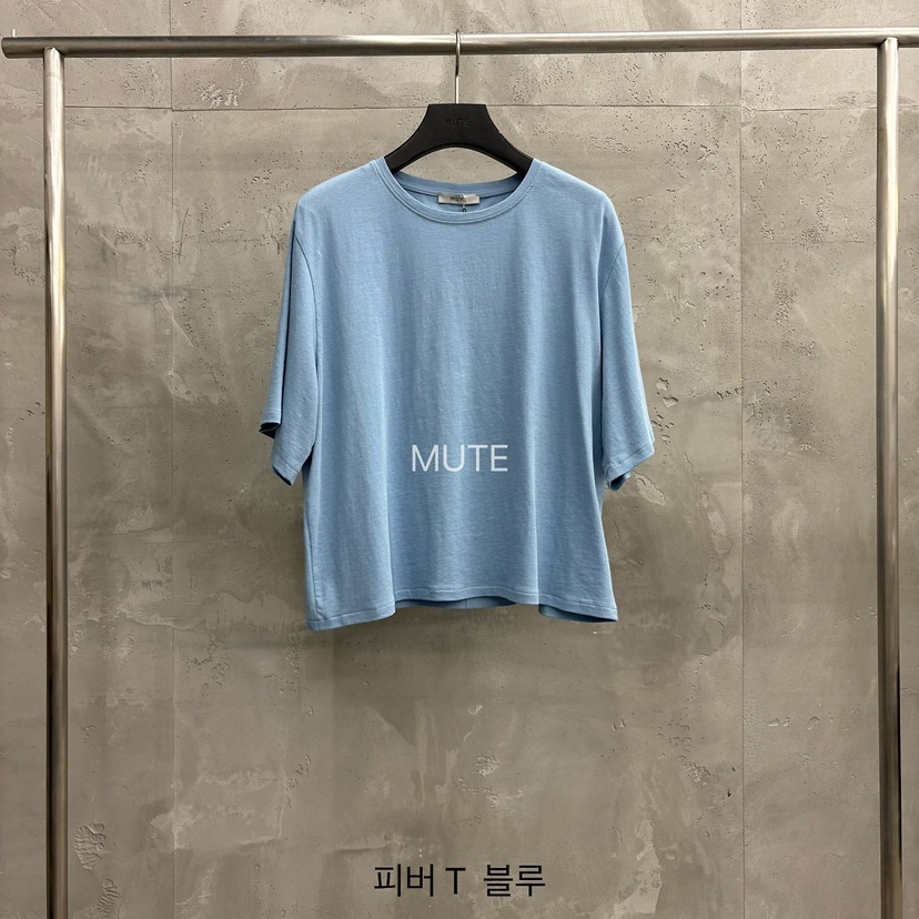 MUTE-P東大門實拍韓國女士新款推薦職業人氣熱賣26夏季T恤MUTET恤圖色6
