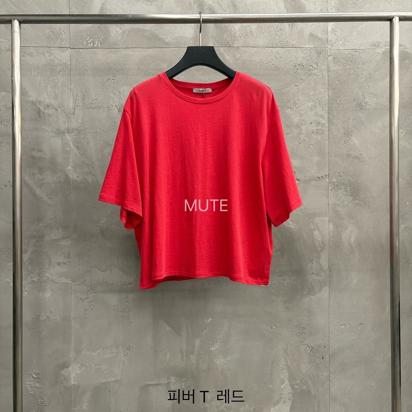 MUTE-P東大門實拍韓國女士新款推薦職業人氣熱賣26夏季T恤MUTET恤圖色7