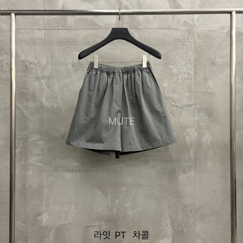 MUTE-P韓國直郵女士新款推薦職業26春夏熱賣時尚休閑短褲MUTE短褲圖色4
