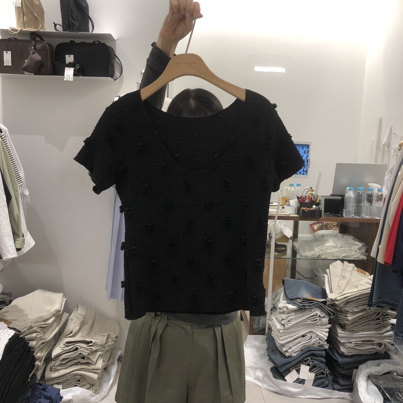 ANN MARGRET韓國直郵女裝新款推薦T恤兩面可穿GRETA.YT恤圖色2