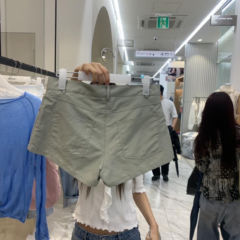 RUMIRU/AWEAR東大門實拍韓國女裝新品休閑26夏季短褲不含腰帶awear/RUMIRU短褲