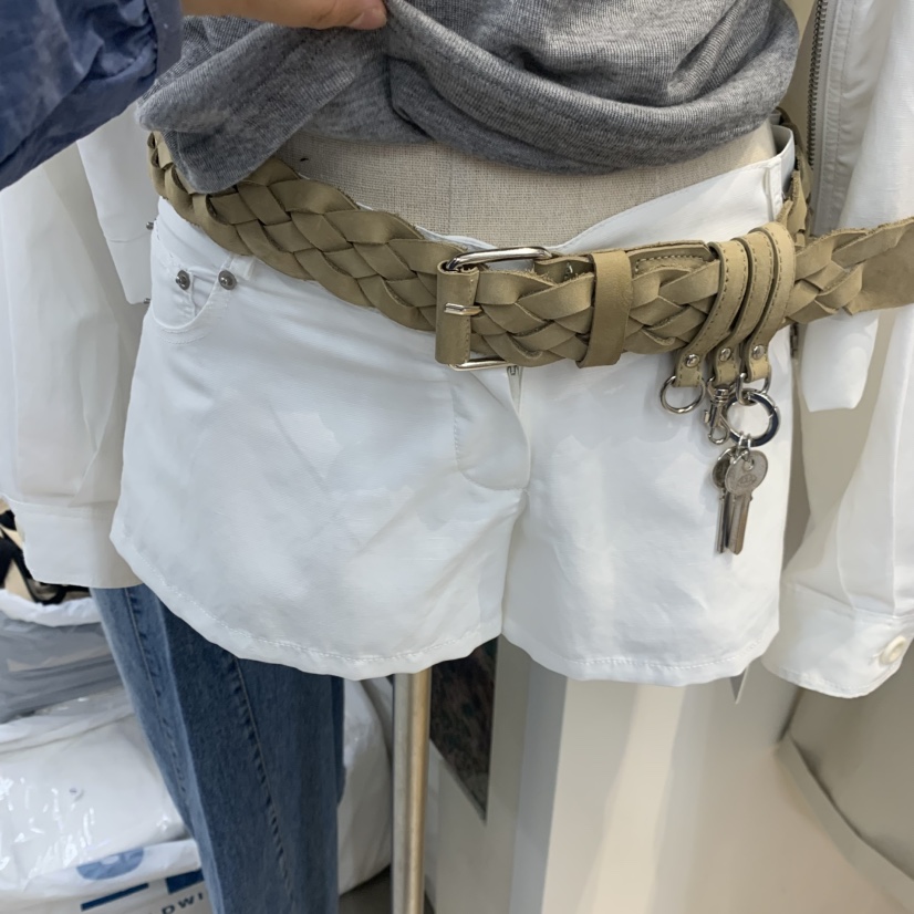 RUMIRU/AWEAR東大門實拍韓國女裝新品休閑26夏季短褲不含腰帶awear/RUMIRU短褲圖色2