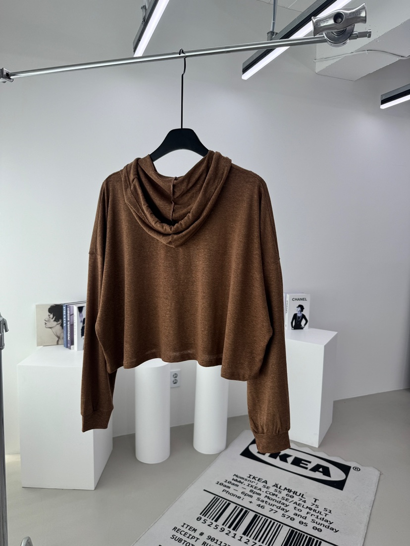 RED-A韓國代購女士新款人氣休閑職業26夏季衛衣連帽衫亞麻RED-A衛衣